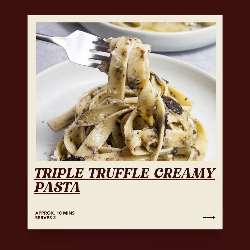 Triple Truffle Creamy Pasta