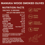 Manuka Wood Smoked Olives